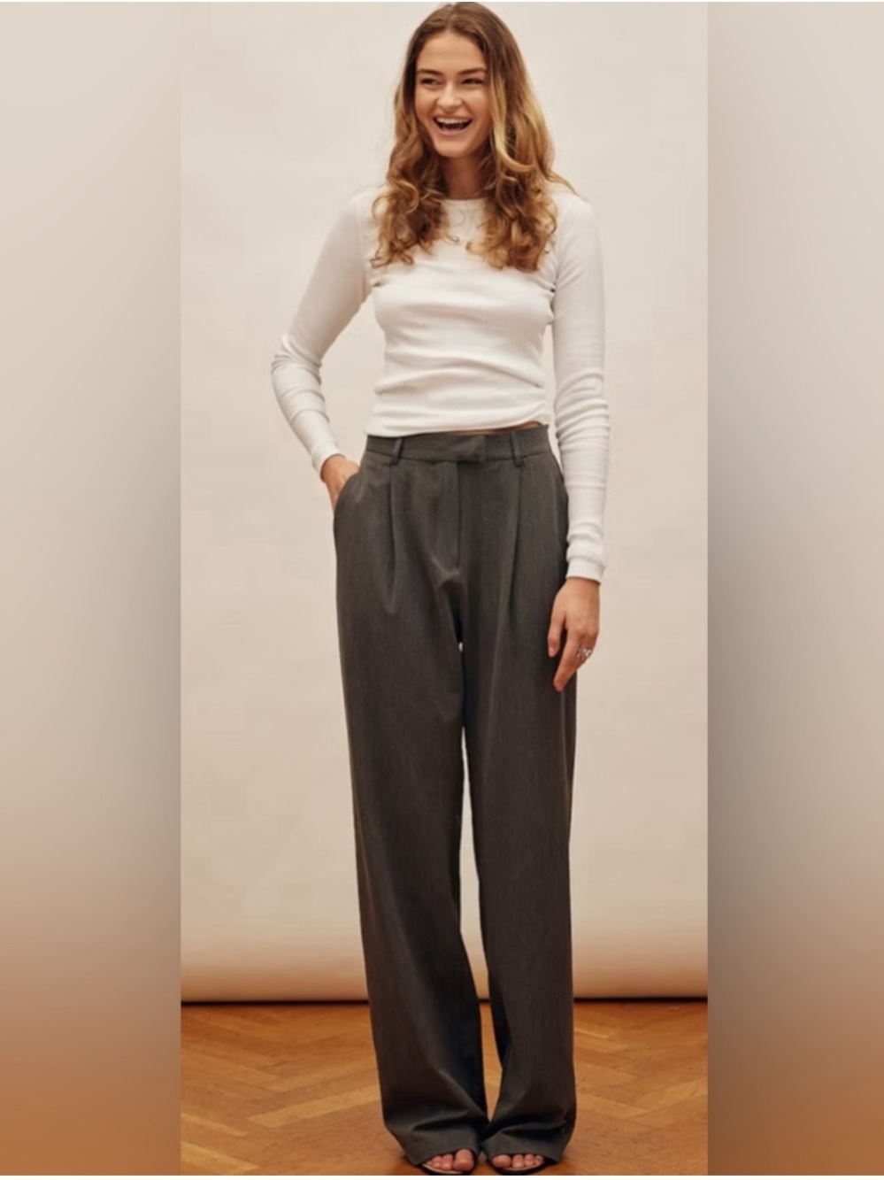 Djerf Avenue Favorite Pants Grey XS Regular